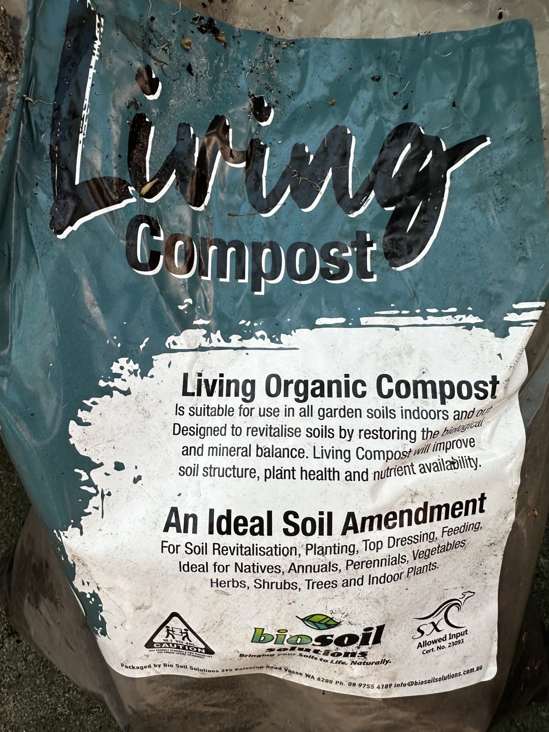 Certified Organic Compost